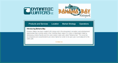 Desktop Screenshot of dynamicwaters.com